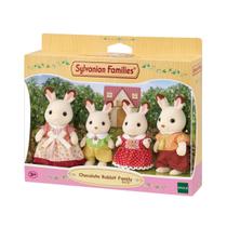 Família dos Coelhos Chocolate - Sylvanian Families Família dos Coelhos Chocolate - Sylvanian Families