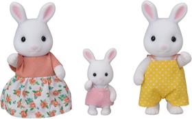 Familia dos coelhos neve