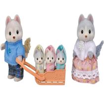 Família dos Huskys Sylvanian Families - Epoch