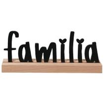 Família Palavra De Mesa Em Mdf Com Base Madeira Família Palavra De Mesa Em Mdf Com Base Madeira