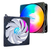 Fan Cooler Luz Led Resfriamento Para Computador Gabinete Cpu Silencioso 1500rpm Fan Cooler Luz Led Resfriamento Para Computador Gabinete Cpu Silencioso 1500rpm