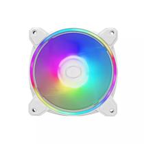 Fan/cooler para gabinete masterfan mf120 halo 2 rgb 120mm - branco - mfl-b2dw-21np2-r2