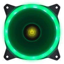FAN/COOLER VX Gaming para Gabinete V.RING ANEL de LED 120X120MM Verde - Vinik