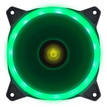 Fan/cooler vx gaming para gabinete v.ring anel de led 120x120mm verde - vringg - Vinik
