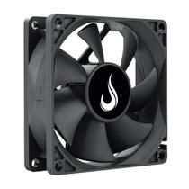 Fan individual rise mode black sem led 80mm - rm-bk-02-fb