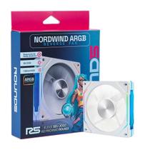 Fan Round5 Nordwind Reverse 120mm PWM ARGB Branco