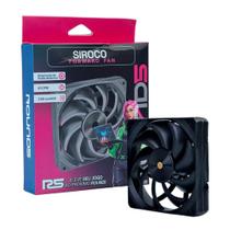 Fan Round5 Siroco Forward 120mm Sem LED PWM Preto