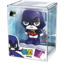 Fandom Box 005 Ravena Teen Titans Go! Com Acrílico Expositor - Lider Brinquedos - Líder Brinquedos