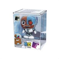 Fandom Box Cyborg Jovens Titãs Boneco Colecionável 11 cm - Líder Brinquedos 3238 - Lider