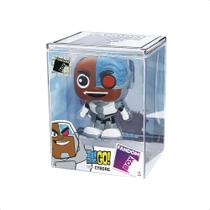 Fandom Box Cyborg Jovens Titãs Boneco Colecionável 11 cm Material Vinil Atóxico Líder 3238