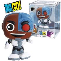 Fandom Box Pop Boneco Colecionável Jovens Titãs Ação Cyborg - Lider Brinquedos