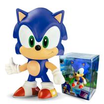 Fandom Box Sonic Turma do Sonic Figura Vinil Atóxico com Expositor Lider