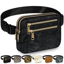 Fanny Pack Capolo Fashion for Women, impermeável, preta, camuflagem