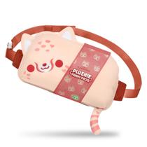 Fanny Pack Pelúcia TeeTurtle Cheetah - Unissex - Cor Pêssego Pastel Fanny Pack Pelúcia TeeTurtle Cheetah - Unissex - Cor Pêssego Pastel