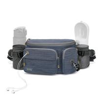 Fanny Pack TUDEQU para homens com porta-garrafas de água preto Fanny Pack TUDEQU para homens com porta-garrafas de água preto