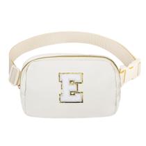 Fanny Pack VOROLO, carta inicial personalizada, meninas brancas
