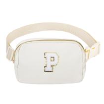 Fanny Pack VOROLO, carta inicial personalizada, meninas brancas