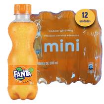 Fanta Laranja Pet 200Ml (12 Unidades)