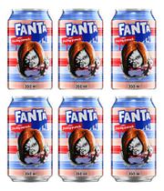 Fanta Mistério Chucky Punch 350ml Lata - Kit 6un 2025