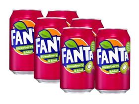 Fanta Strawberry Kiwi 330ml Refrigerante Importado - 6unid