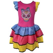 Fantasia 4 Cabeças Fada Mexicana Pink - PINK - 4 Fantasia 4 Cabeças Fada Mexicana Pink - PINK - 4