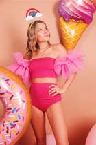 Fantasia Abre Alas Rosa Feminino Adulto - Fantastique Fantasia Abre Alas Rosa Feminino Adulto - Fantastique