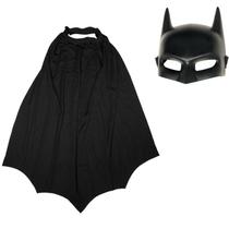 Fantasia acessorio batman mascara e capa baby brink