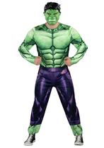 Fantasia Adulto Jazwares Marvel Hulk Macacão Acolchoado com Máscara M