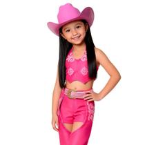 Fantasia Ana Castela Roupa Conj. completo c/ Chapéu Original - Super Magia