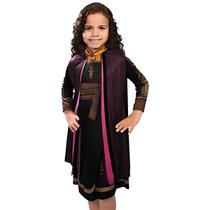 Fantasia Anna Vestido Infantil, Disney Elsa Frozen 2 Tam G