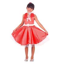 Fantasia Anos 60 Infantil Com Cinto e Lenço Fantasia Anos 60 Infantil Com Cinto e Lenço