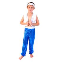 Fantasia Arabe Infantil Com Turbante