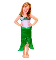 Fantasia Ariel Pequena Sereia Bebê
