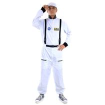 Fantasia Astronauta Branco Adulto - Profissões Fantasia Astronauta Branco Adulto - Profissões