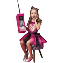 Fantasia Bailarina Infantil Body Tutu e Tiara