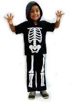 Fantasia Bambolê Infantil Halloween Esqueleto calça -136 - BAMBOLÊ FANTASIAS