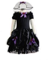 Fantasia Bambolê Infantil Halloween Viúva Negra-123 - BAMBOLÊ FANTASIAS