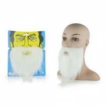 Fantasia Barba falsa facial longa branca pelucia personagem