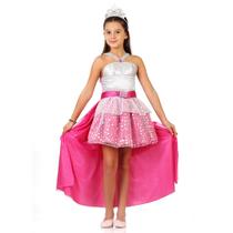 Fantasia Barbie Rock' N Royals Luxo Tam P