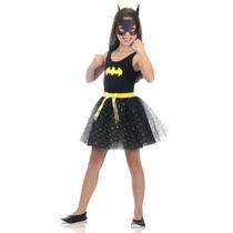 Fantasia Batgirl - Dress Up - Liga da Justiça