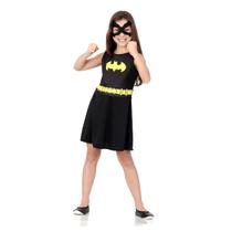 Fantasia Batgirl Infantil Super Pop com Máscara