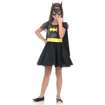 Fantasia Batgirl Princesa Infantil - Liga da Justiça Fantasia Batgirl Princesa Infantil - Liga da Justiça