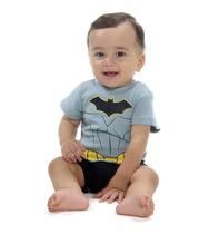 Fantasia Batman Bebe Com Capa Mesversario Menino