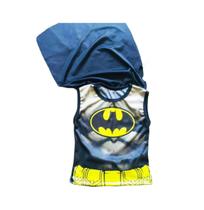 Fantasia Batman Infantil Menino Roupa Herois com Mascara Carnaval