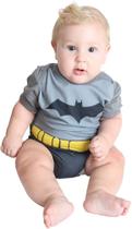 Fantasia Bebê Body Verao Batman - Tamanho P - 3 meses de numeração de roupa - Sulamericana Fantasia Bebê Body Verao Batman - Tamanho P - 3 meses de numeração de roupa - Sulamericana
