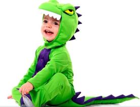 Fantasia Bebê Dinossauro Macacão Com Capuz Infantil Animais Fantasia Bebê Dinossauro Macacão Com Capuz Infantil Animais