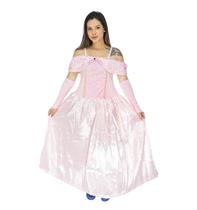 Fantasia Bela Adormecida de Luxo Longa com Luvas Fantasia Bela Adormecida de Luxo Longa com Luvas