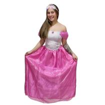 Fantasia Bela Adormecida Princesa Aurora Luxo Feminino Adulto Fantasia Bela Adormecida Princesa Aurora Luxo Feminino Adulto