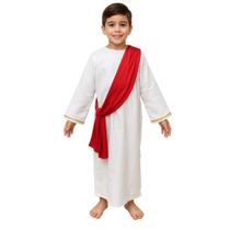 Fantasia Bíblica Túnica de Jesus Hebreu Infantil Fantasia Bíblica Túnica de Jesus Hebreu Infantil