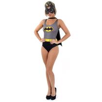 Fantasia Body Batman Feminino Adulto Fantasia Body Batman Feminino Adulto